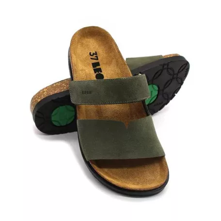 Leon Comfort női papucs-7020 zold