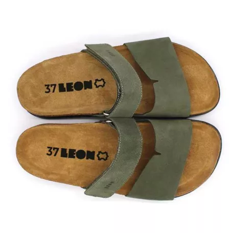 Leon Comfort női papucs-7020 zold