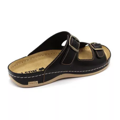 Leon Comfort férfi papucs-702 Barna