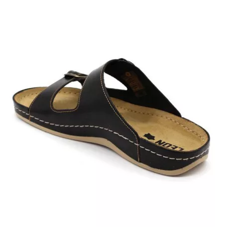 Leon Comfort férfi papucs-702 Barna