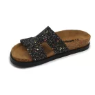 Leon Comfort női papucs-7030 fekete