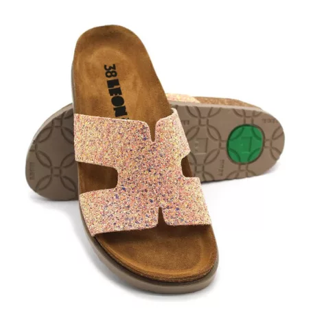 Leon Comfort női papucs-7030 rose