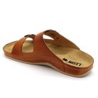 Leon Comfort férfi papucs-703 Brown