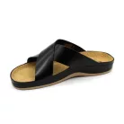 Leon Comfort férfi papucs-705 Fekete