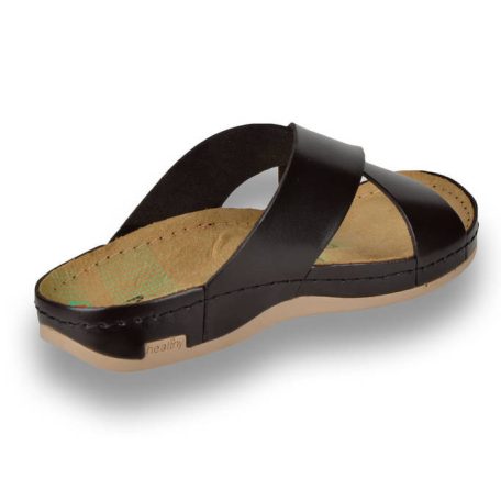 Leon Comfort férfi papucs-705 barna