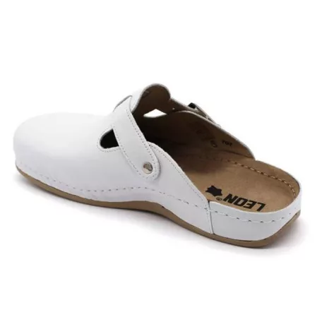 Leon Comfort férfi papucs-707 Fehér