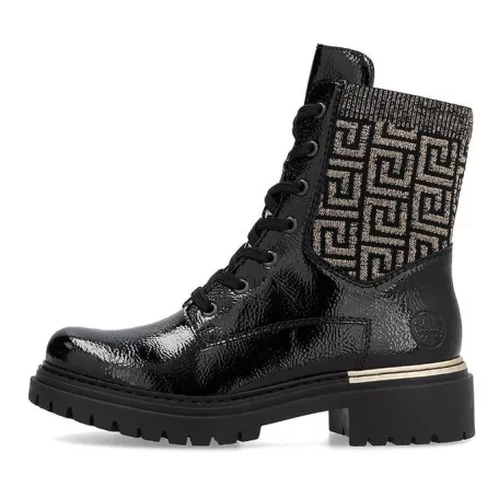 Rieker női bakancs-72607-00