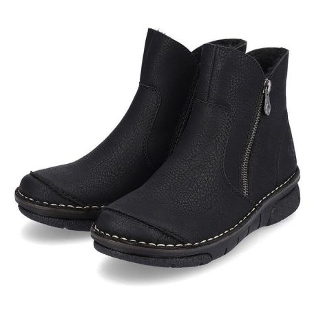 Rieker női bokacsizma-73357-00