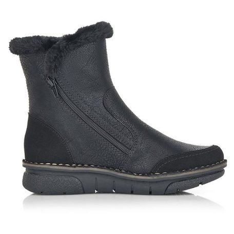 Rieker női bokacsizma-73371-00