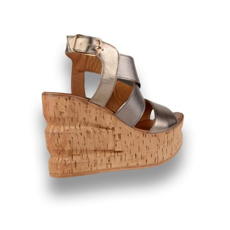 Inuovo női szandál-7414 Pewter