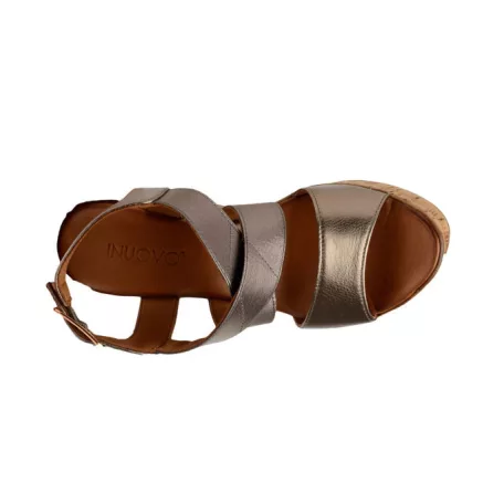 Inuovo női szandál-7414 Pewter