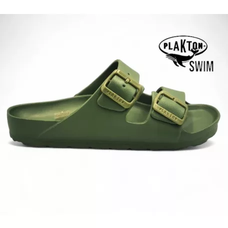 Plakton női papucs-760010-Kaki