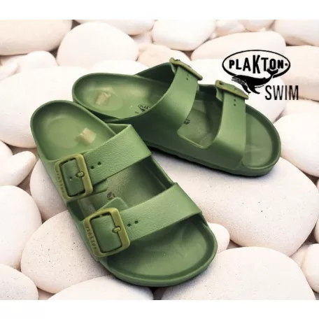 Plakton női papucs-760010-Kaki