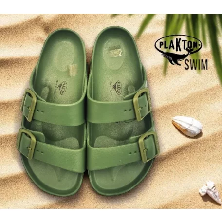 Plakton női papucs-760010-Kaki