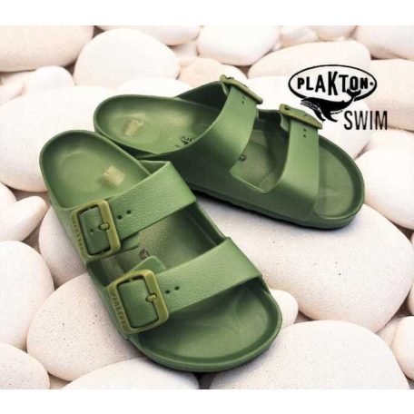 Plakton női papucs-760010-Kaki