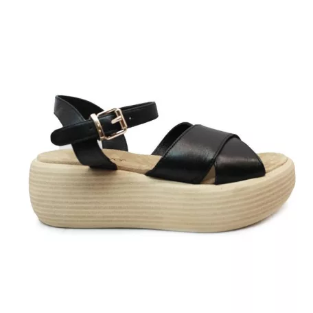 Inuovo női szandál-817005 Black