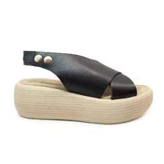 Inuovo női szandál-817008 Black