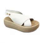 Inuovo női szandál-817008 Cream
