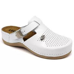 Leon Comfort női papucs-900 Fehér