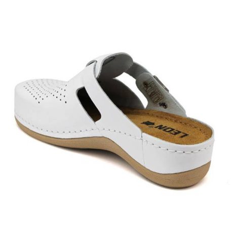 Leon Comfort női papucs-900 Fehér