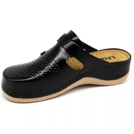 Leon Comfort női papucs-900 Fekete