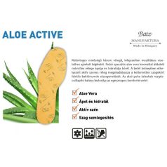 Batz talp betét unisex Talpbetét-902 Aloe Active