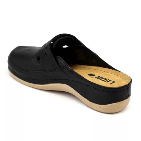 Leon Comfort női papucs-902 Fekete