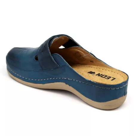 Leon Comfort női papucs-902 Skék
