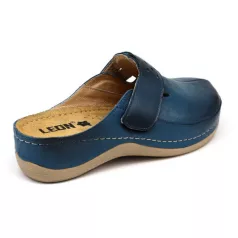 Leon Comfort női papucs-902 Skék