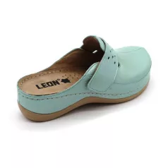 Leon Comfort női papucs-902 Türkiz-világos