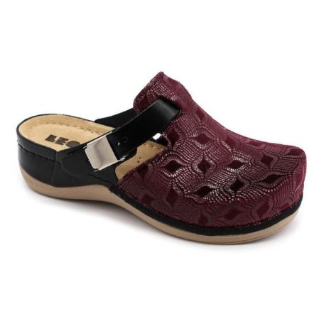 Leon Comfort női papucs-903 Melisa Bordo