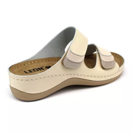 Leon Comfort női papucs-904 Bézs