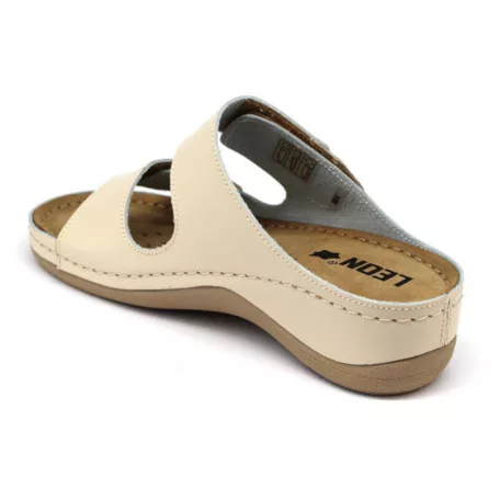 Leon Comfort női papucs-904 Bézs