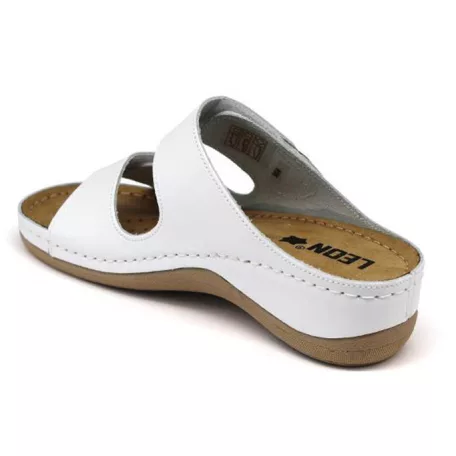 Leon Comfort női papucs-904 Fehér