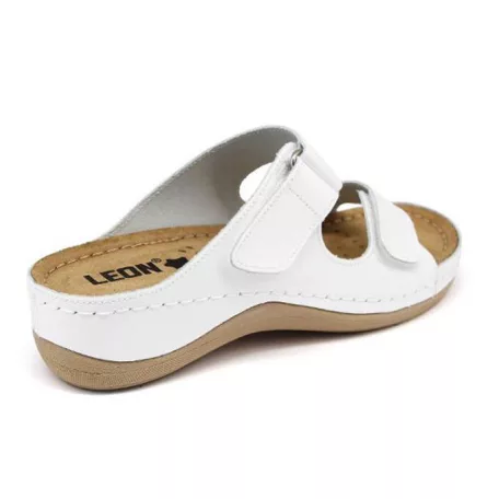Leon Comfort női papucs-905 Fehér