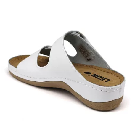Leon Comfort női papucs-905 Fehér
