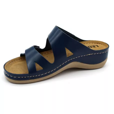 Leon Comfort női papucs-906 Skék