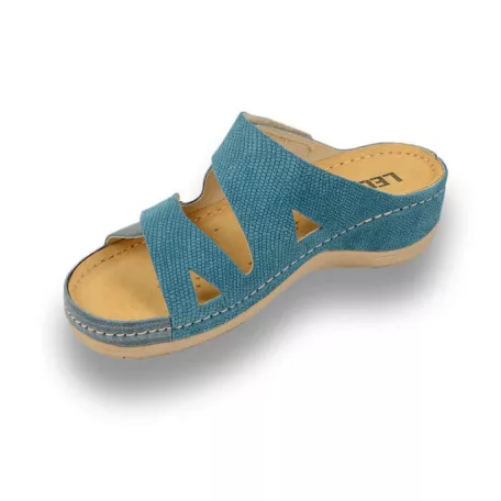 Leon Comfort női papucs-907 Kék