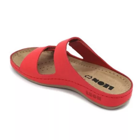Leon Comfort női papucs-907 Piros