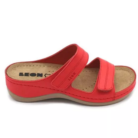 Leon Comfort női papucs-907 Piros