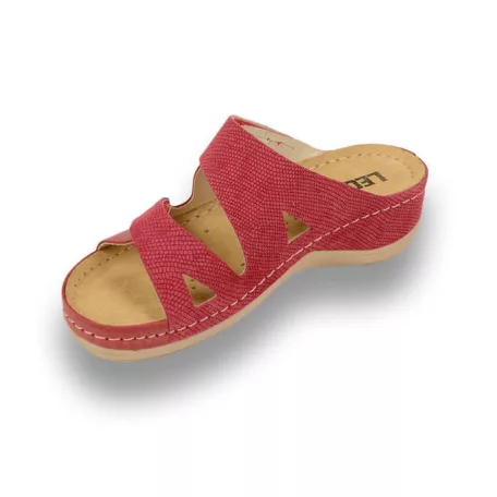 Leon Comfort női papucs-907 Piros