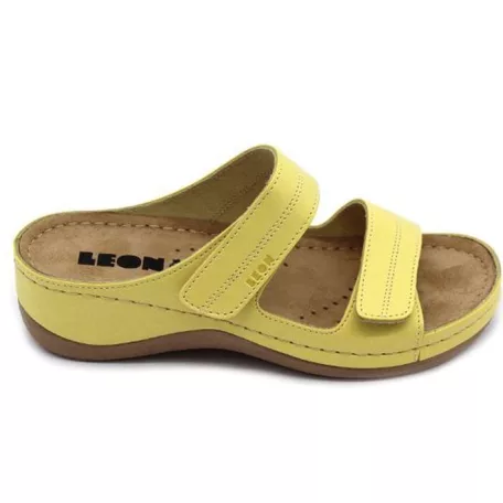 Leon Comfort női papucs-907 Sarga