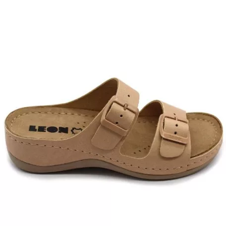 Leon Comfort női papucs-908 Bezs