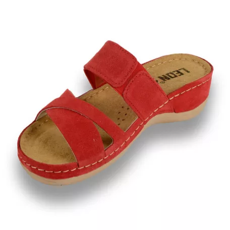 Leon Comfort női papucs-909 Red