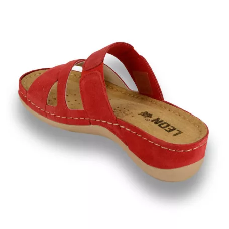 Leon Comfort női papucs-909 Red