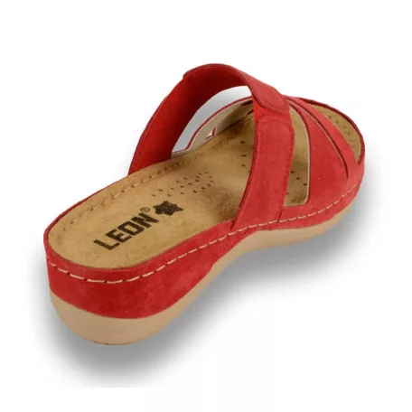 Leon Comfort női papucs-909 Red