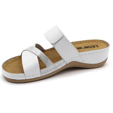 Leon Comfort női papucs-909 White