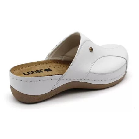 Leon Comfort női papucs-912 Fehér