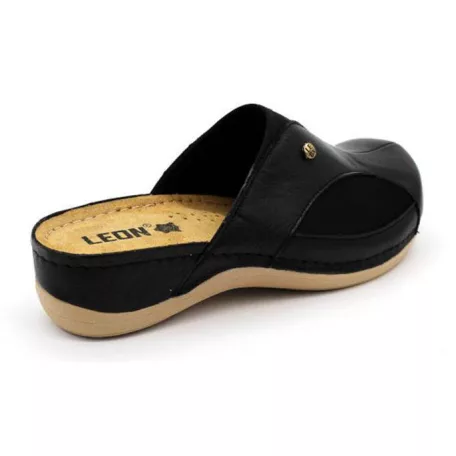 Leon Comfort női papucs-912 Fekete