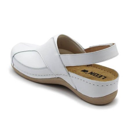 Leon Comfort női szandál-913 Fehér